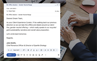 Are you sick and tired of jargon and weasel words? The jewellery industry survives on clear and definitive communication, it’s time to stop all the nonsense, clichés and buzzwords. The above email could've been as simple as: "Let's talk tomorrow about our unisex fashion jewellery."