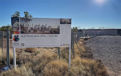 The Australian Opal Centre has received a $1 million ‘bailout’ package from the government for the construction of its museum after previously allocated funding ran out. | Source: ABC Western Plains: Catherine James