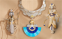 Van Cleef & Arpels has released Fascinating Egypt, a fine jewellery collection of around 180 pieces, in Paris. | Source: Van Cleef & Arpels
