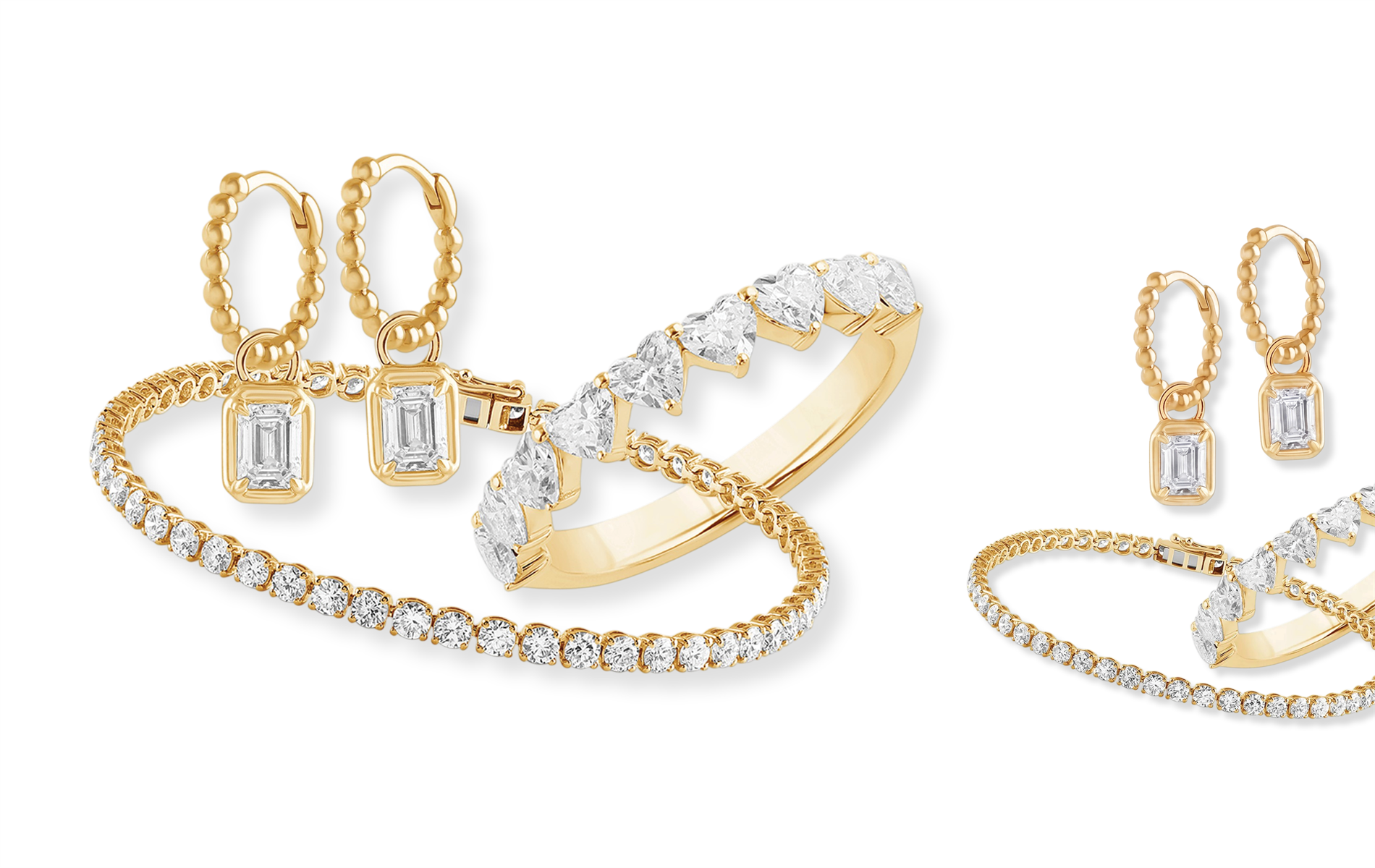  Offering standalone jewellery lines, including the new Lab Grown Diamond Collection in 9ct/18ct gold and platinum for retailers. | Source: La Couronne