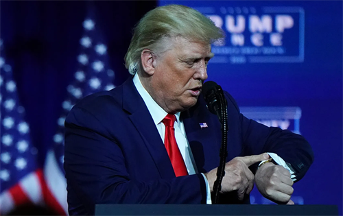 A fascinating analysis of US President Donald Trump’s latest financial disclosures report has suggested that his controversial brand of watches is a highly profitable venture. | Source: Axios/Elijah Nouvelage