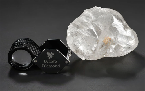 Lucara Diamond Corp. has announced the recovery of a massive 1,305-carat rough diamond at its Karowe mine in Botswana. | Source: Rapaport