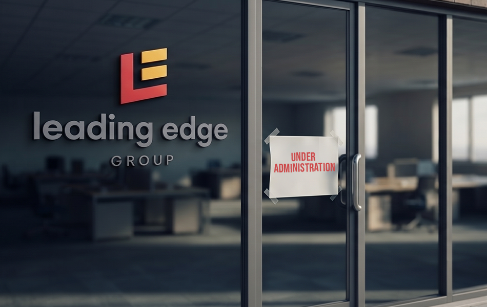 Leading Edge Group, the parent company of Leading Edge Group Jewellers, has collapsed into voluntary administration after failing to meet debt obligations, with liabilities exceeding $28 million.