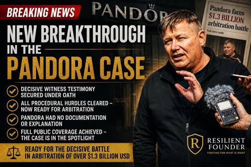 Jesper Nielsen shares updates on his public campaign against Pandora, highlighting his interpretation of court proceedings and the long-running legal dispute involving Kasi. | Source: Jesper Neilsen