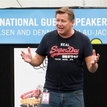 Jesper Nielsen at the Sydney International Jewellery Fair (2015)