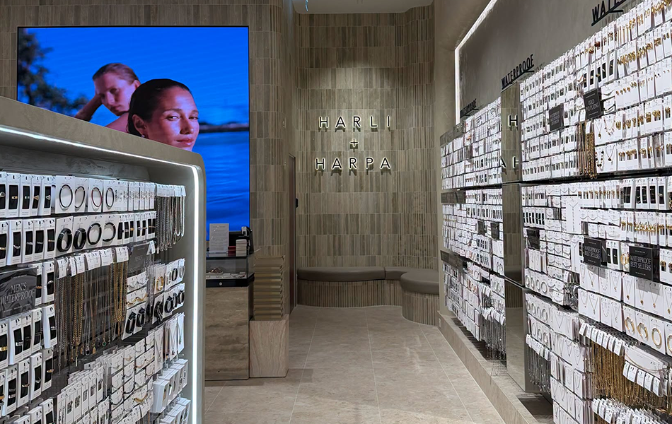 Australian fashion jewellery chain Harli + Harpa has continued its global rollout, expanding into the UK market within two years of its launch. | Source: Bullring Birmingham