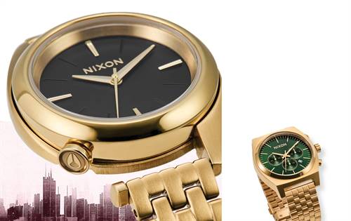 Californian-built watches and accessories — crafted for function and style, by creators not committees. | Source: Nixon Watches
