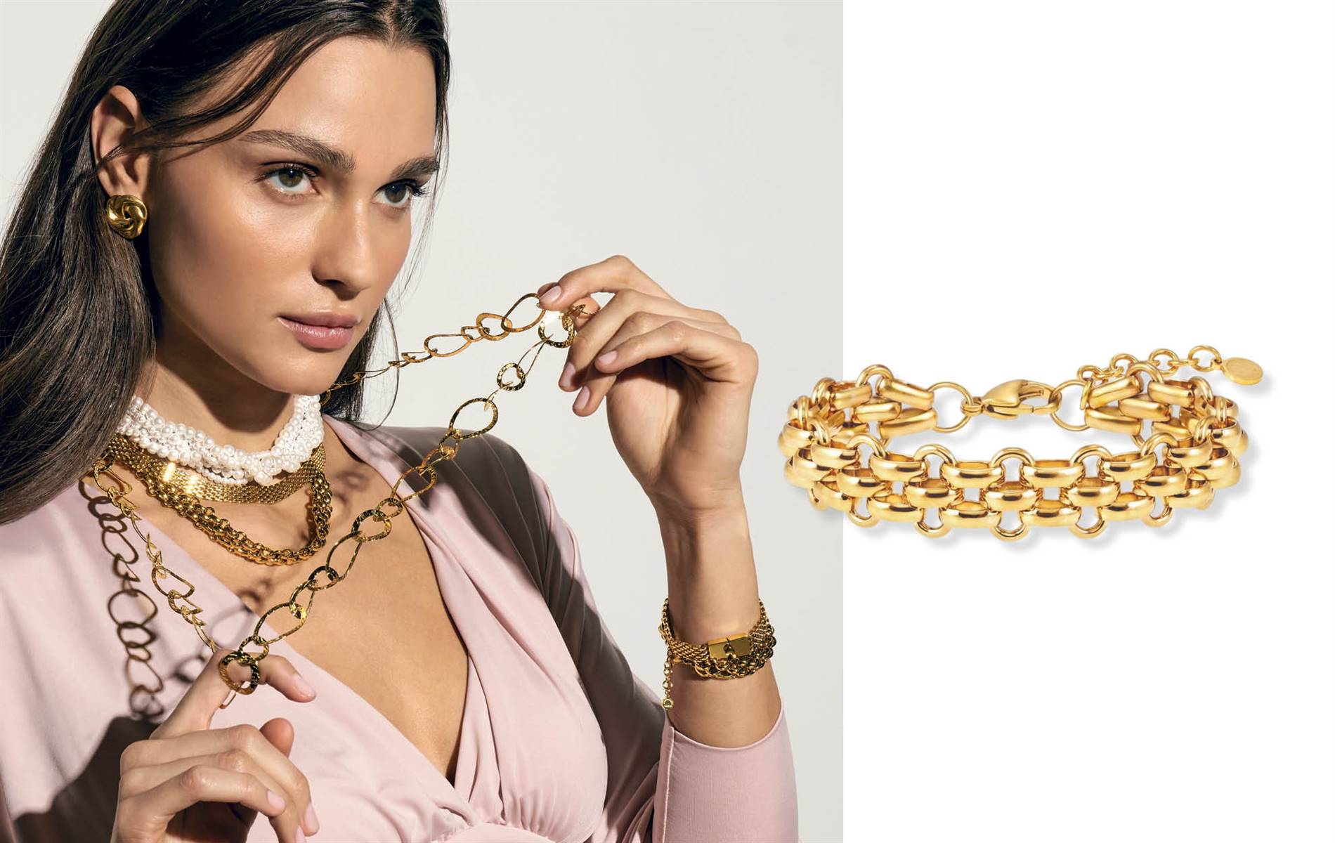 Ready-to-wear jewellery — filigree, gemstones and bold engravable designs across curated collections. | Souce: Nomination Italy