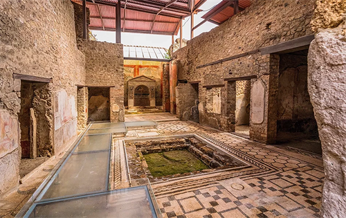 A large private luxury bathhouse was discovered in Italy more than 2,000 years after it was concealed by a volcanic eruption. The eruption of Mount Vesuvius in 79 AD is one of history’s most well-known volcanic events, burying Roman settlements such as Pompeii and Herculaneum in rock and ash.