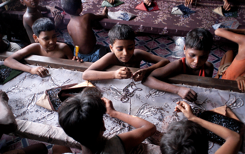 Authorities in India have rescued 13 children working in a factory manufacturing imitation jewellery. | Source: Shutterstock