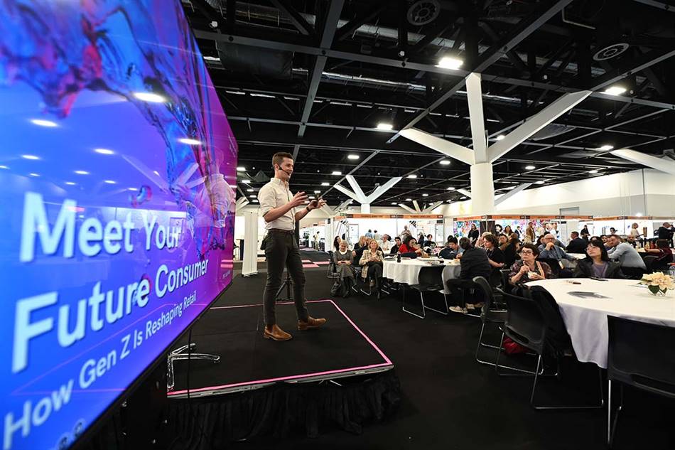 Special guest speaker Scott Millar addressed a packed crowd about the future of retail.