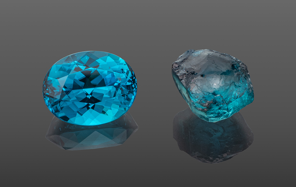 Independent investigations by two major gemmological laboratories have confirmed Ethiopia as a new source of copper-bearing Paraíba tourmaline. | Source: GIA