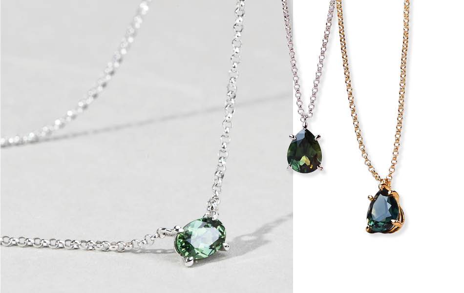 Australian sapphire in claw setting — minimalist, timeless design, effortlessly wearable and ideal for layering. | Source: Sapphire Dreams