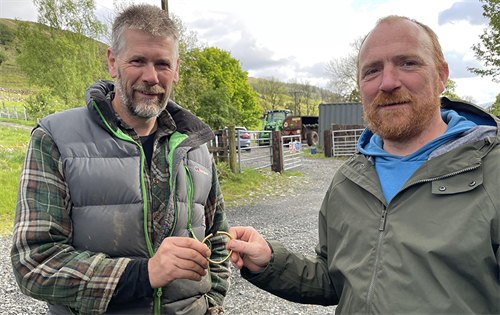 A metal detectorist in one of the most sparsely populated areas in Wales has unearthed a 3,000-year-old gold bracelet. | Source: BBC