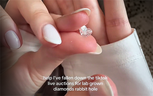 Industry concern has continued to grow over the rising popularity of diamond and colour gemstone auctions hosted on social media platforms. | Source: The Guardian