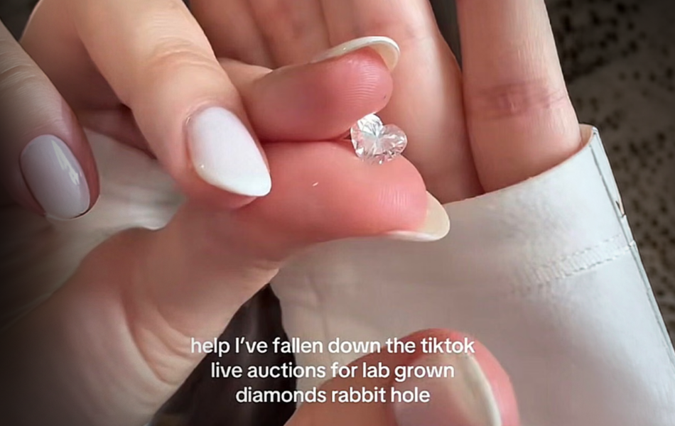 Industry concern has continued to grow over the rising popularity of diamond and colour gemstone auctions hosted on social media platforms. | Source: The Guardian