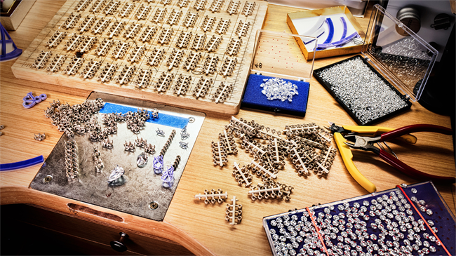 Jacob & Co.’s diamond Fantasy Bra required 3,218 individual elements.