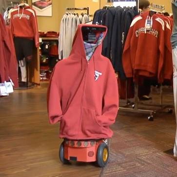 The AndyVision retail robot aims to help staff, not replace staff