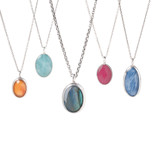 Baroni 'Tapestry' pendants