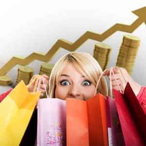 New figures released show encouraging growth in retail sales.