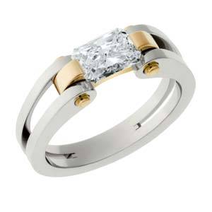 A ring designed by The Inspired Collection.