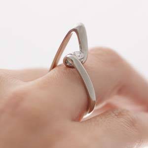 A ring designed by The Inspired Collection.