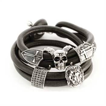 Rebeligion leather bracelets