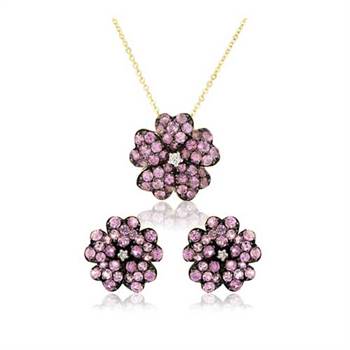 Pepperpink pink sapphire jewellery