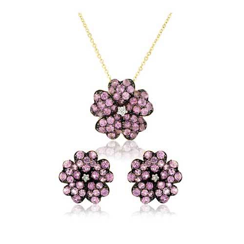 Pepperpink pink sapphire jewellery