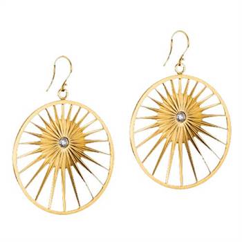 Julie Sandlau gold earrings