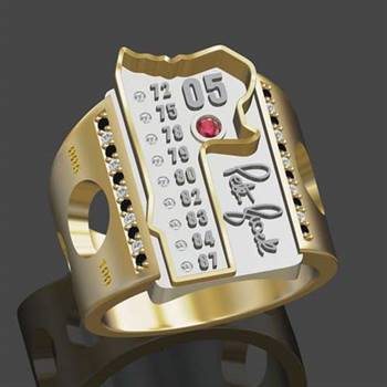 Peter Brock Limited Edition King of the Mountain Ring