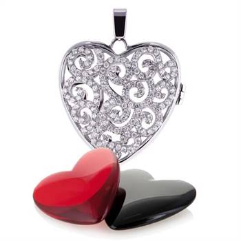 Kagi Splendor heart pendant