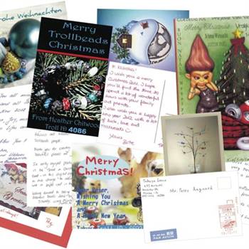 Some cards from last year's Trollbeads campaign 