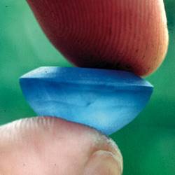 Cutting coloured gems requires a certain amount of skill