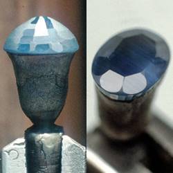 Cutting coloured gems