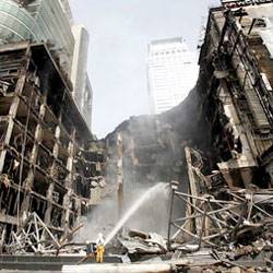 Central World mall after the riots