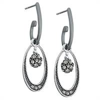 "Wild One" combination earrings