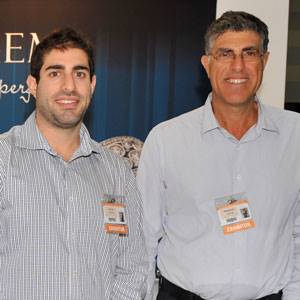 Left to right: GJC Director Arron Zamel and Steve Zamel