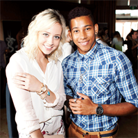 Briden Starr Aspinall and Keiynan Lonsdale