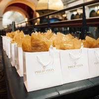 Gift bags for the launch attendees