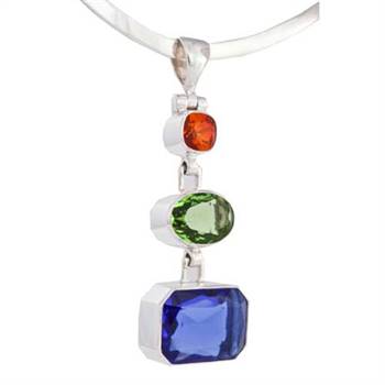Renee Blackwell Design's three-drop pendant