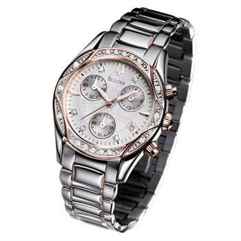 Bulova diamond watch
