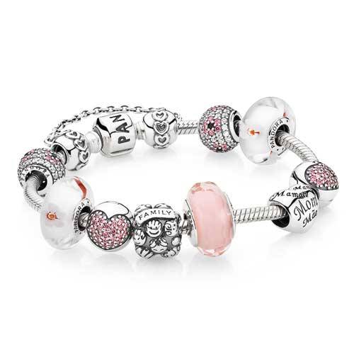 Pandora's "Silver inscribed ‘Mum’ charm"