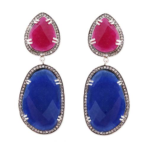 Bianc's statement earrings
