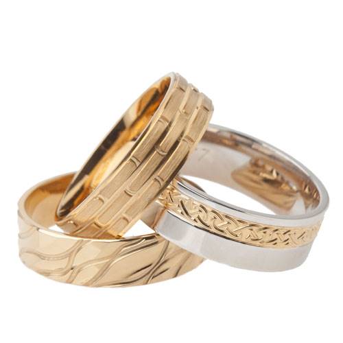 Worth & Douglas wedding rings