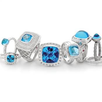 Amelleé topaz rings