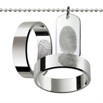Twin Plaza Metals' fingerprint inscription range
