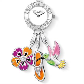 Silver watch charm carrier from Thomas Sabo