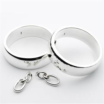 Aztec Gold & Silver's sterling silver bangles
