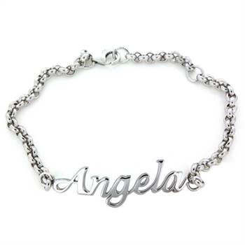 Paterson Fine Jewellery's personalised bracelet